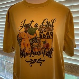 Custom made Fall Shirt